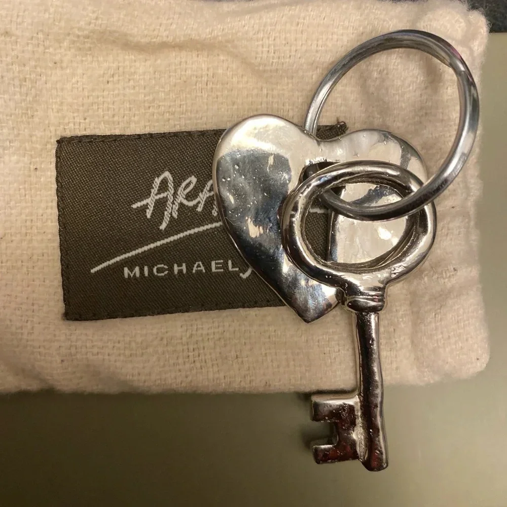Michael Aram Key to My Heart Keychain